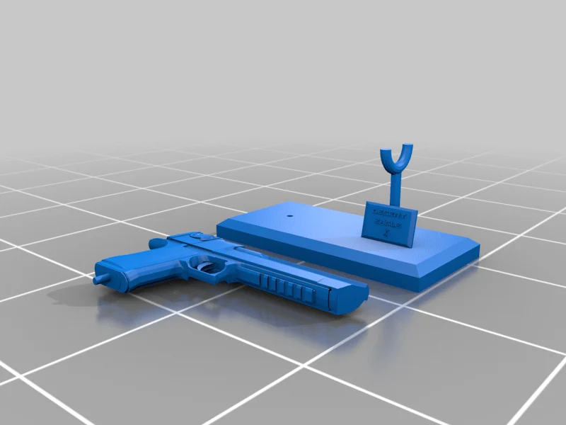 Desert Eagle Cs Go (key chain - weapon with base)
