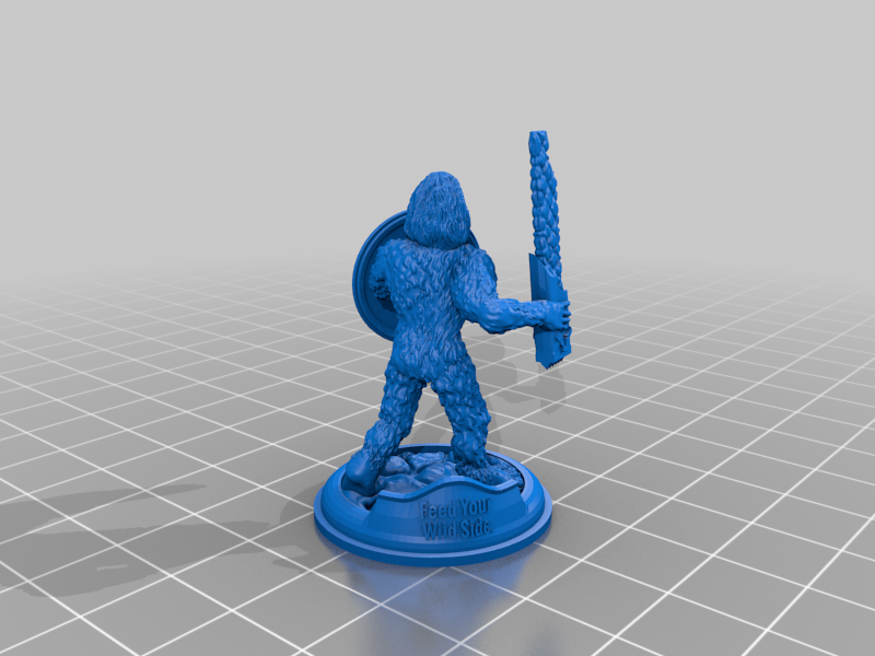 Sasquatch 28mm Minature