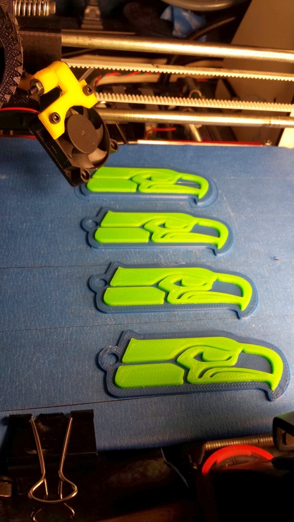 Seahawks Keychain