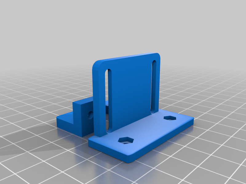 Adjustable BLtouch front mount for Maker Select Plus & Wanhao Duplicator i3 Plus