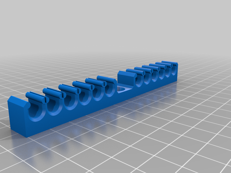 Mounted CAT6 Cable Comb