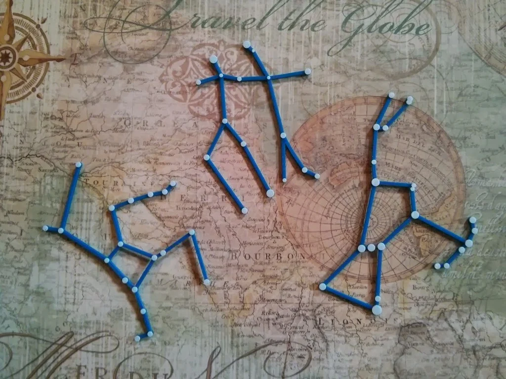 Constellations: Orion, Gemini and Hercules