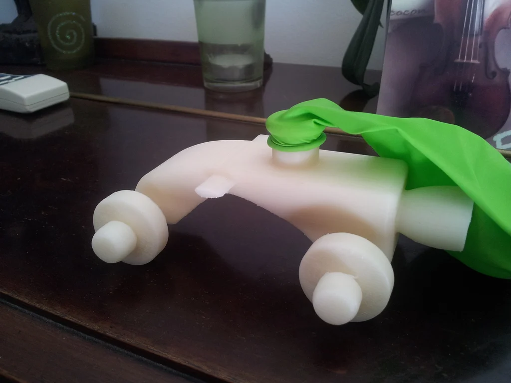Air propelled Car