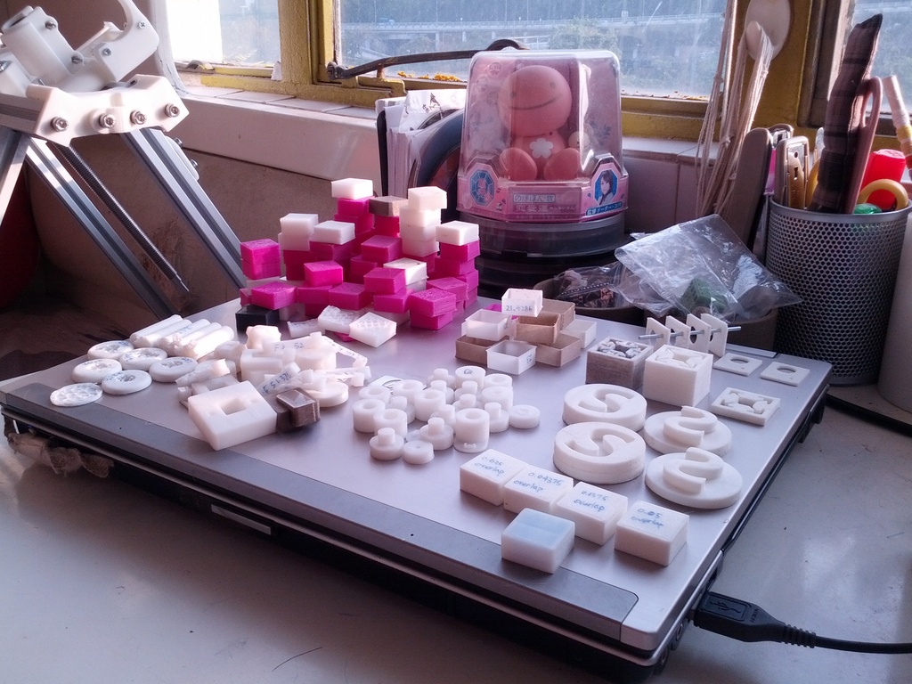 Calibrate your 3D printer to print parts to fit