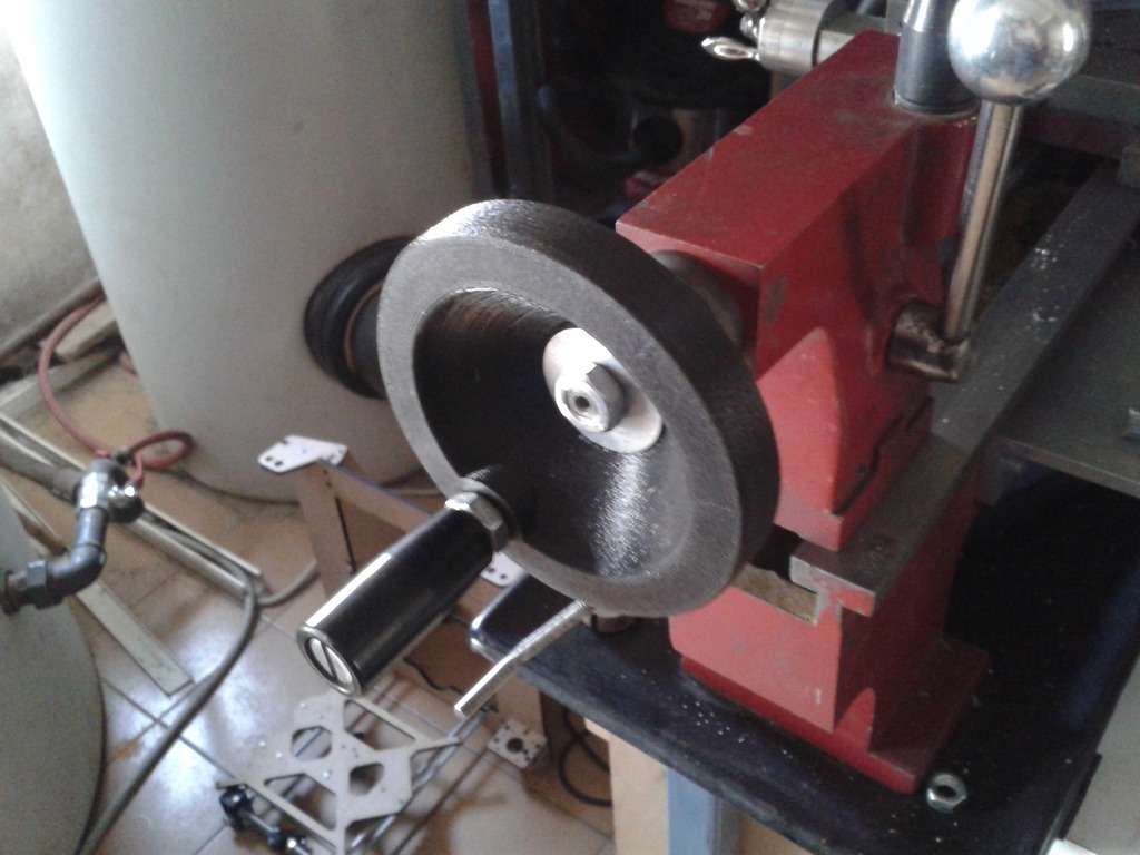 MiniLathe tailstock crank
