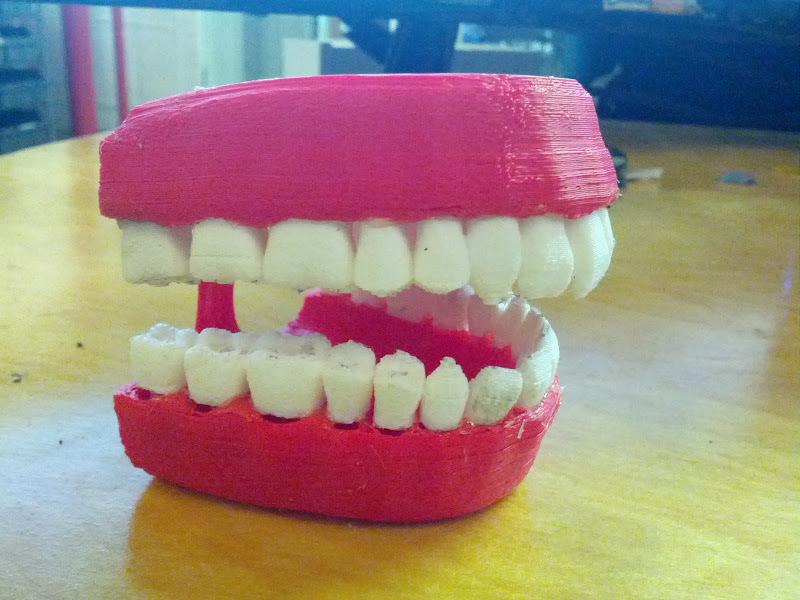 Chattering Teeth - manual version