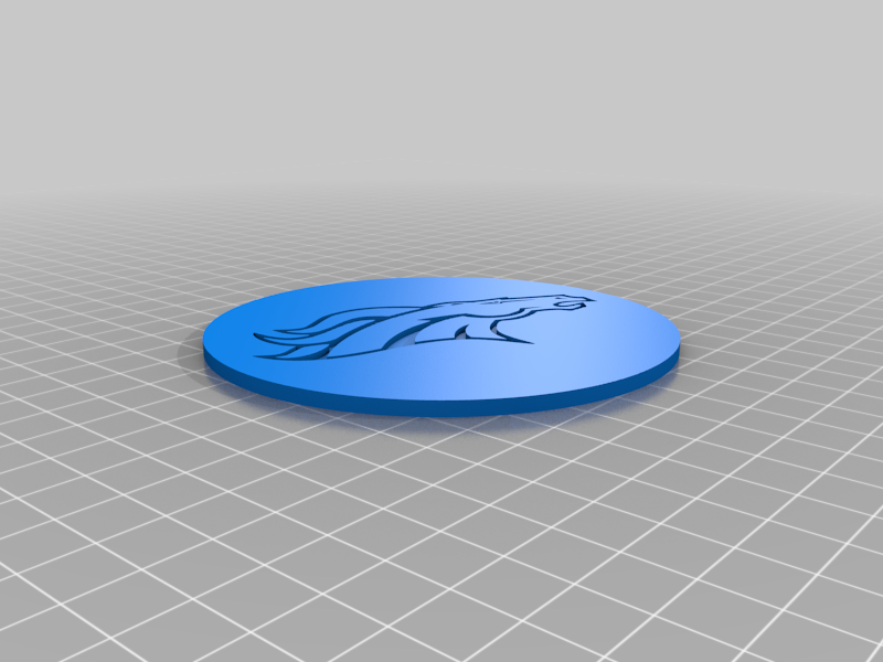 Denver Broncos Coaster