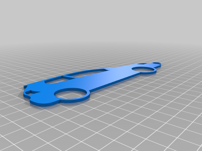 VW Golf V GTI Keychain