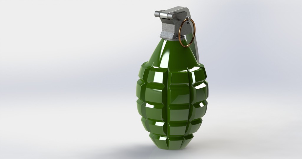 Hand Grenade Model