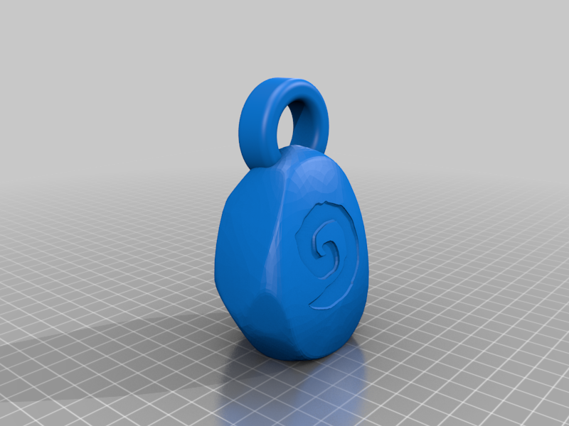 Hearthstone keychain / necklace / earring