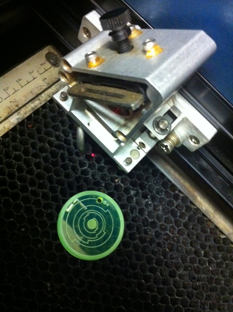 Ï€ cropcircle key chain