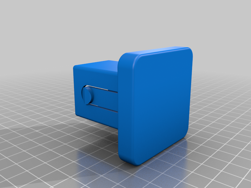 Cover for Type I or Type II Hitch Receiver