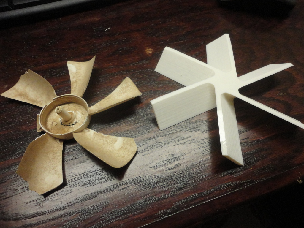 RV Vent Replacement Fan Blade