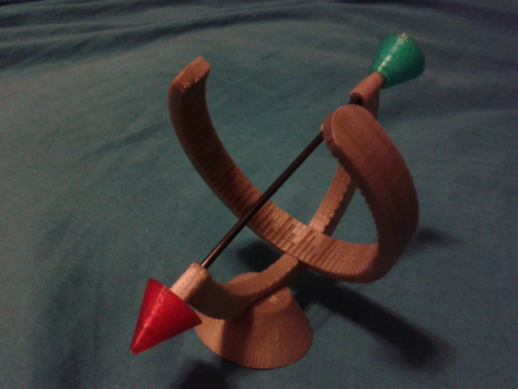 Bowstring Equatorial Sundial
