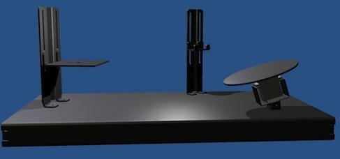 D3D Scanner - A high-res, open source hardware, structured-light, desktop 3D scanner
