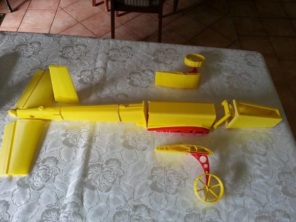 Model Plane LOW WING PAF-02