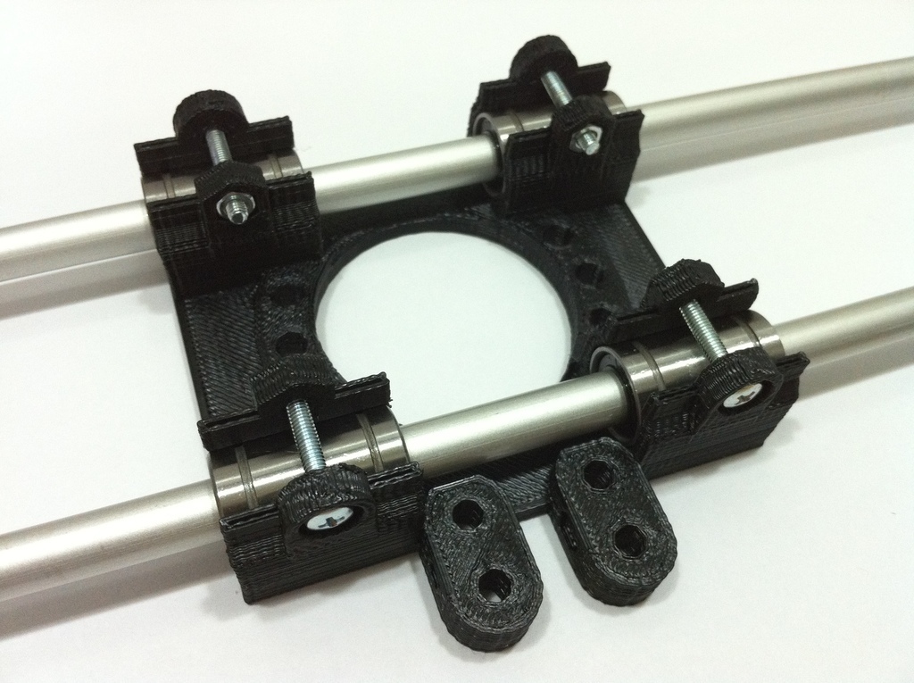 Prusa X Carriage with Slim LM8UU Holder