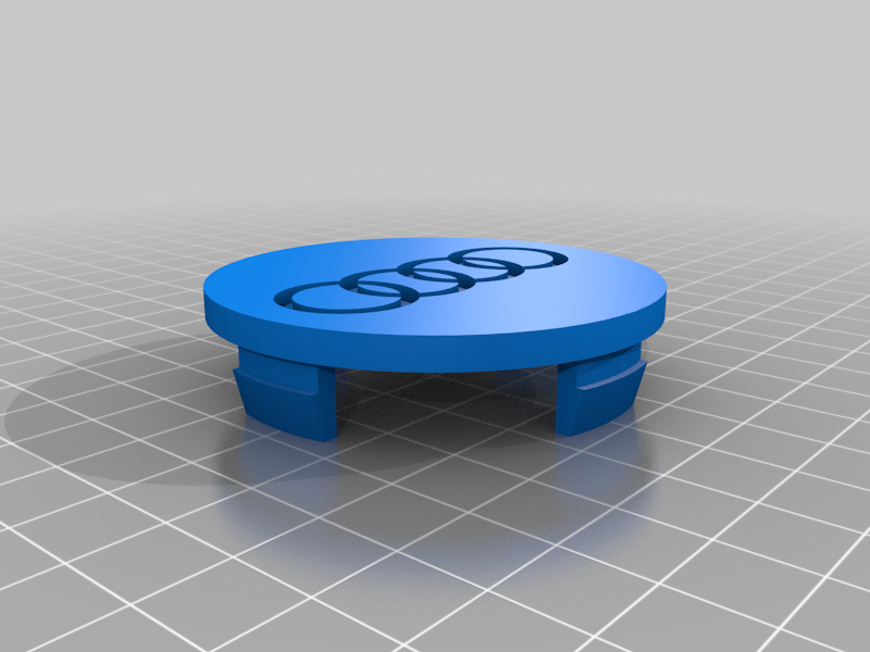 Center cap with Audi symbol