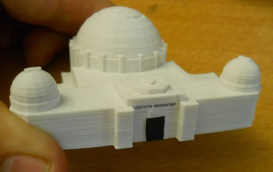 Griffith Observatory scale model (first draft)