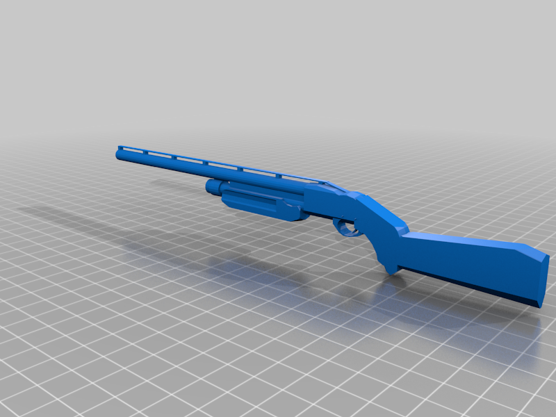 Pump Action Shotgun