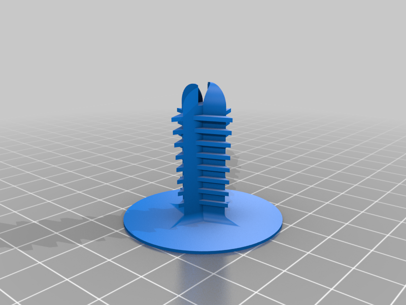 Peg for weedmat, plastic sheet, etc.