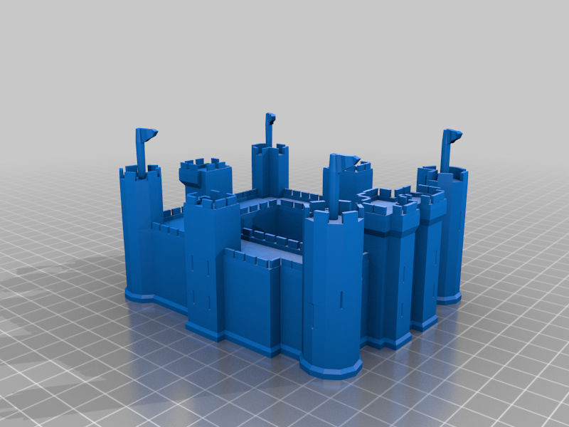 minature house, Windmill, SpookyTree, boat, Castle,and palmtree