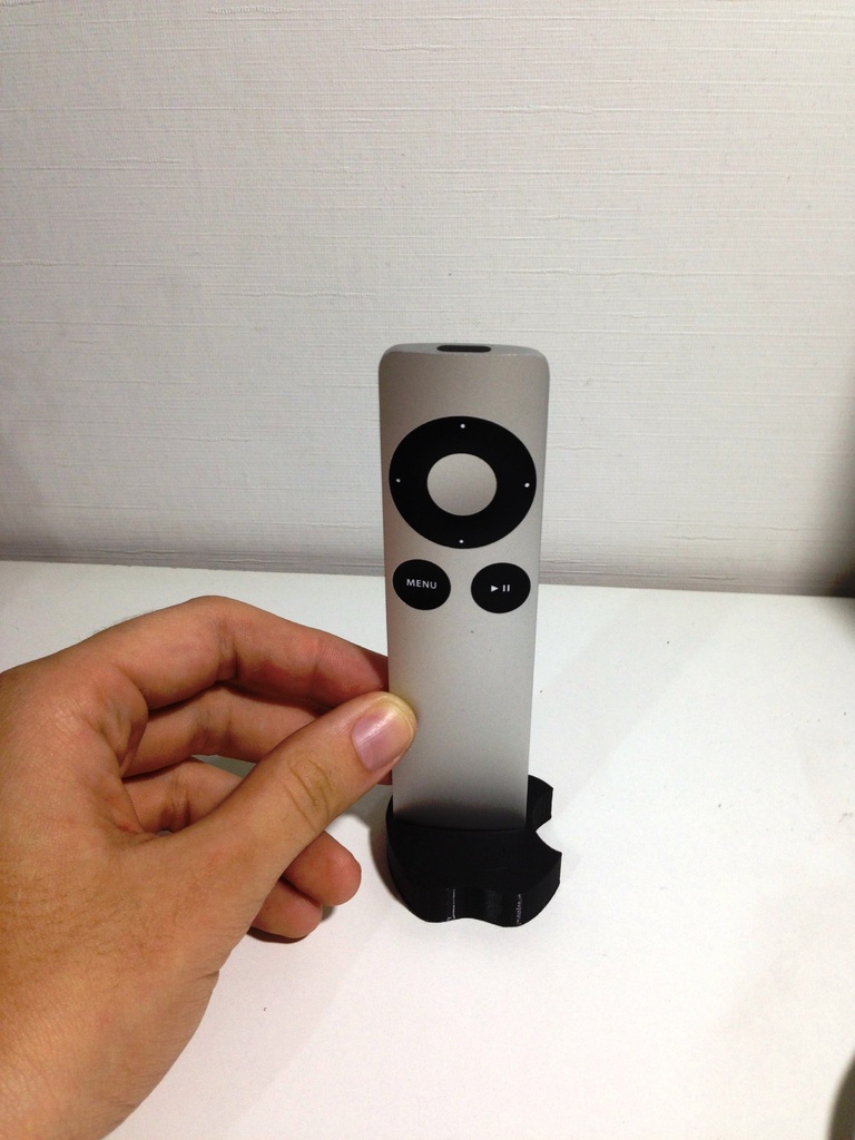 Apple TV remote control dock