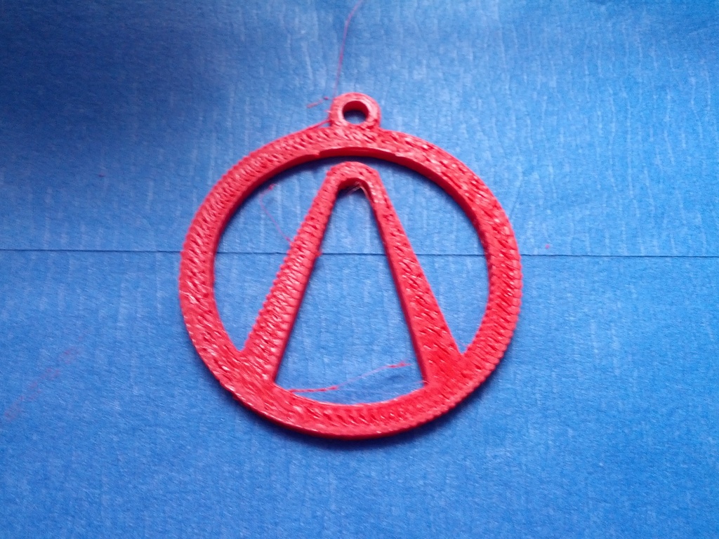 Video Game Logo Pendent: Borderlands