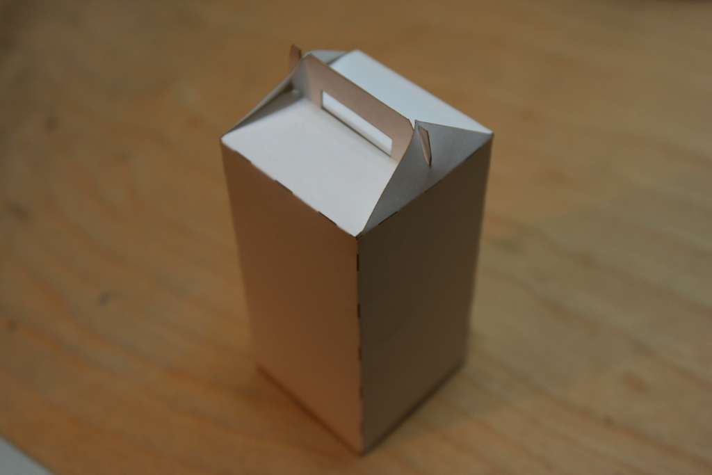 Functional Papercraft: The Laser Cut Takeout Box