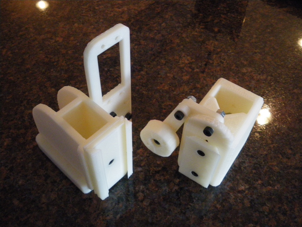Printable Linear Slide Rail for Printable Unicorn Pen Plotter