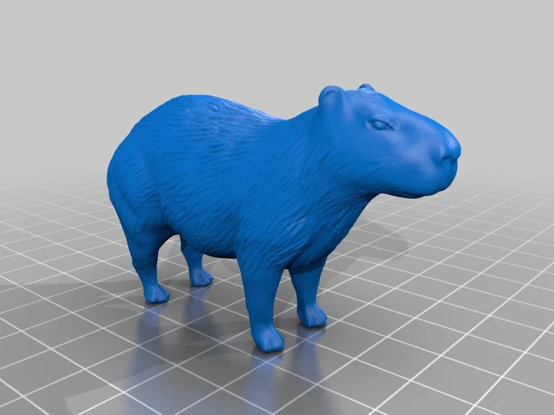 カピバラ（Capybara）3Dデータ