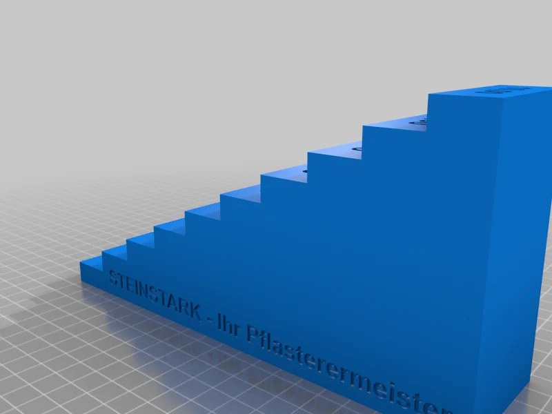 Messkeil für z.B. Pflasterer, zum auflegen der Wasserwaage