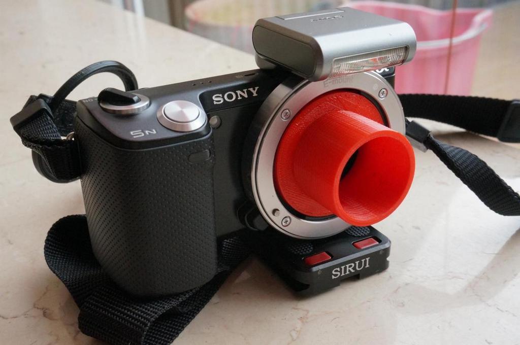 Sony Nex E-mount 2 telescope 1,25"