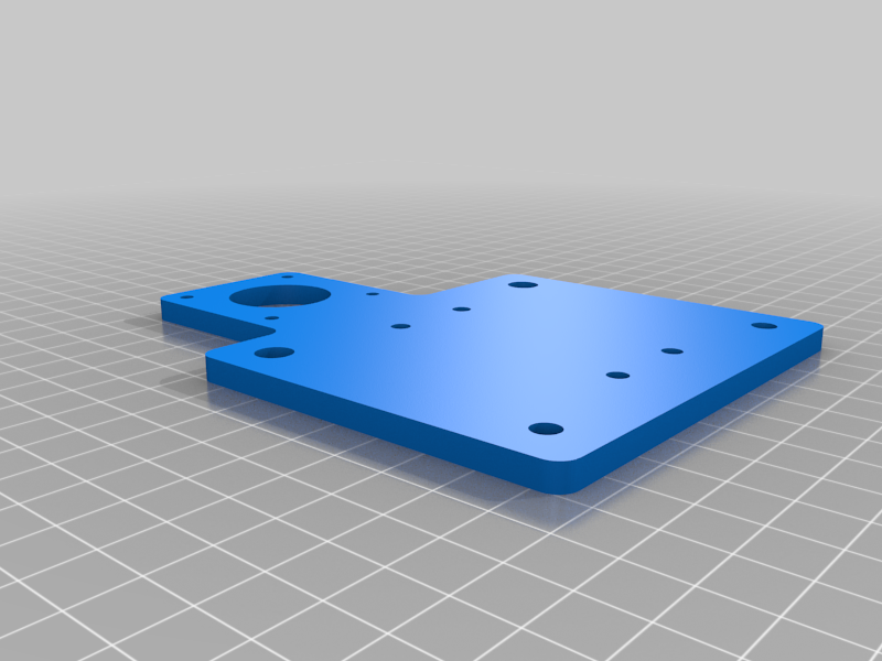 Tevo Tarantula XZ-Axis Mounting Plates (separatet stl version for lazy boys :-))