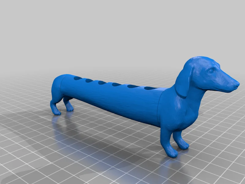 Dachshund eppendorf tube holder