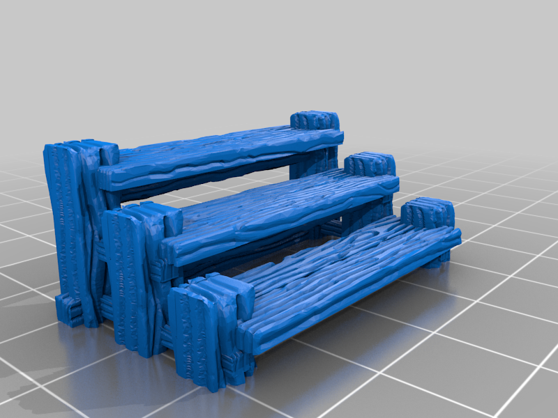 Wood steps