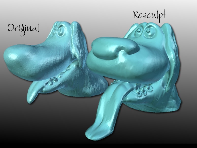 Disney UP Dog Resculpt
