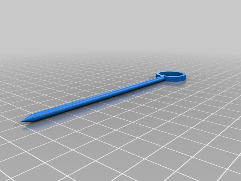 Round cocktail stick