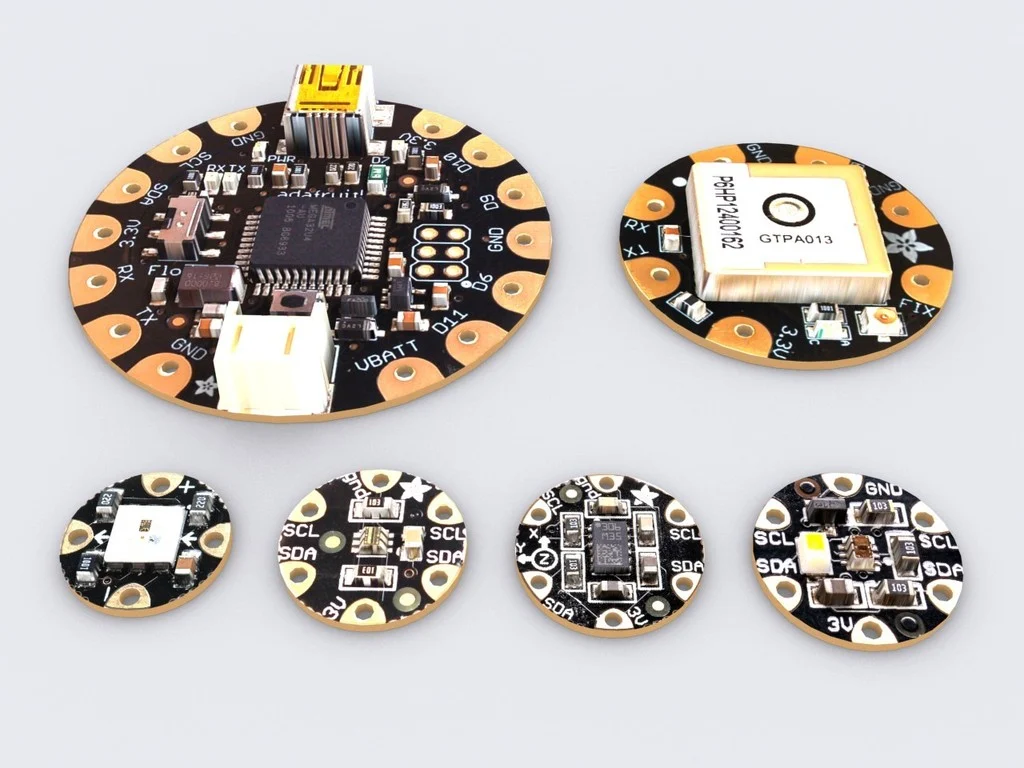 Adafruit Flora models