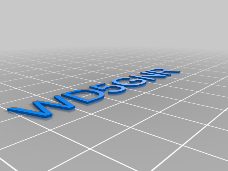 Multiextrusion Callsign Plate