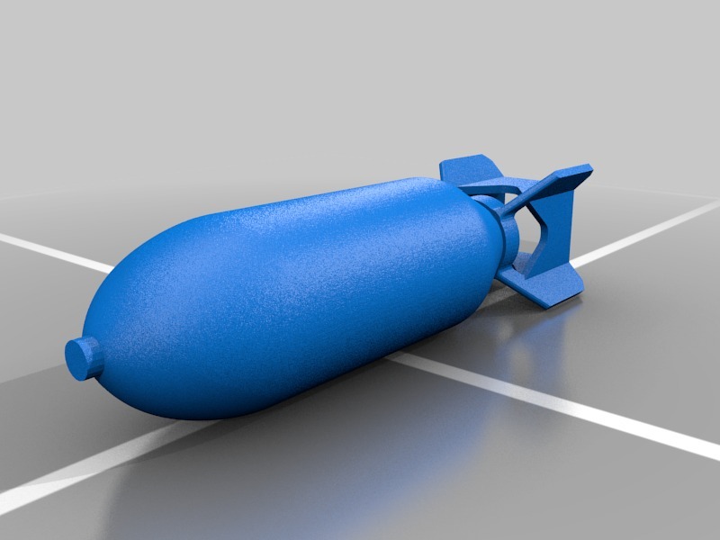 WW2 500LB BOMB 1/10th scale