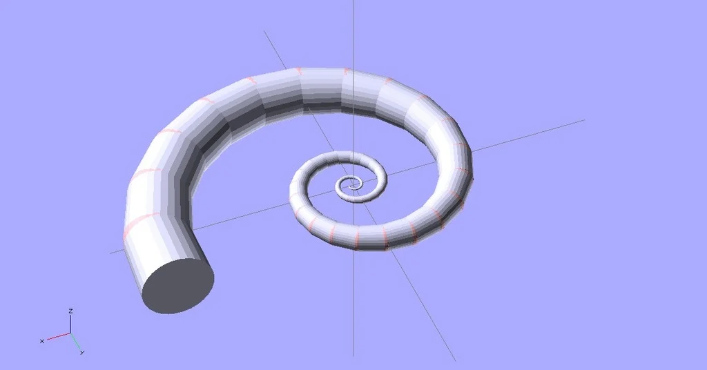Customizable Logarithmic Spiral