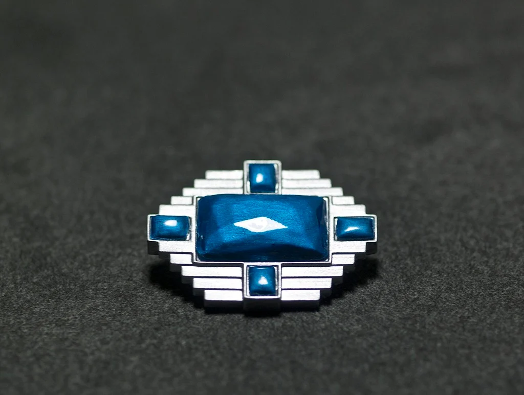 Metropolis Brooch
