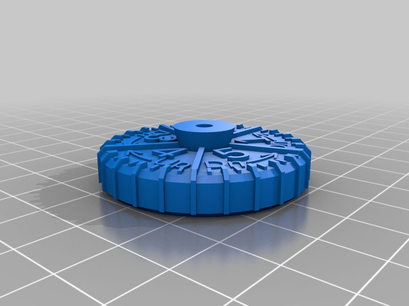 precise bed leveling knob (wheel) for M3 screw