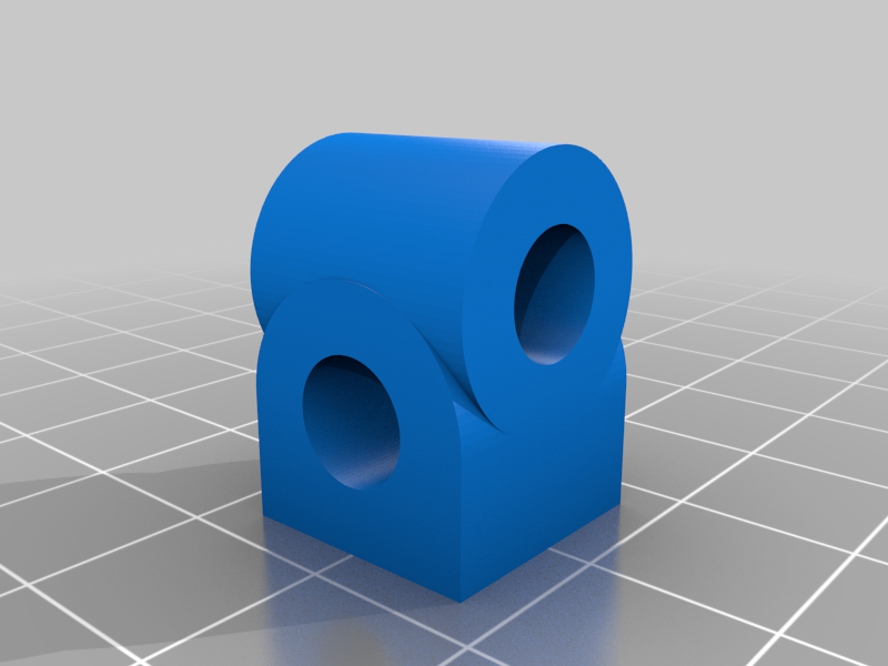 6mm, 1/4" 2-Axis Block