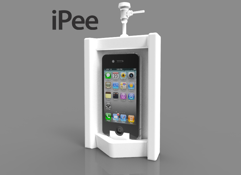 iPee - iPhone Dock