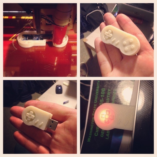 SNES USB Flash Drive Case