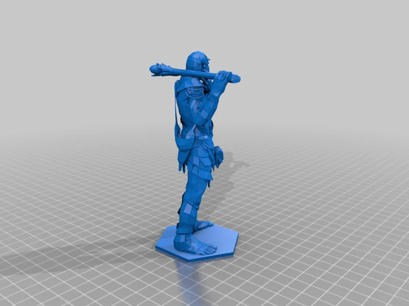 Elder Scrolls V Skyrim loading screen models as Figurines