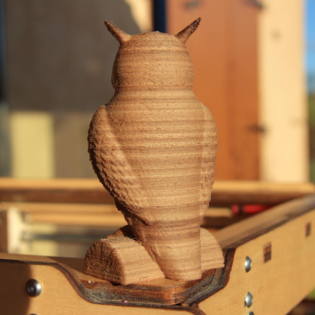 Generate wood patterns with temperature changes
