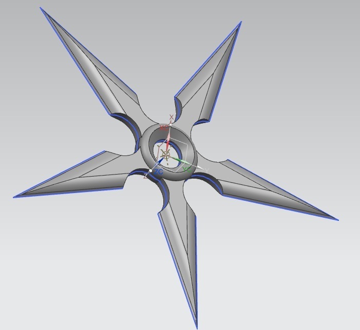 Ninja Star - Real 5 Point Throwing Star